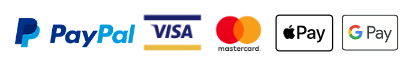 Zahle mit Paypal, Visa oder Mastercard